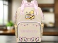 Winnie the Pooh Diaper Bag Personalized Tigger Custom Diaper Bag Backpack Girl Pink Baby Shower Gift Waterproof Mommy Bag Backpack Gift Idea