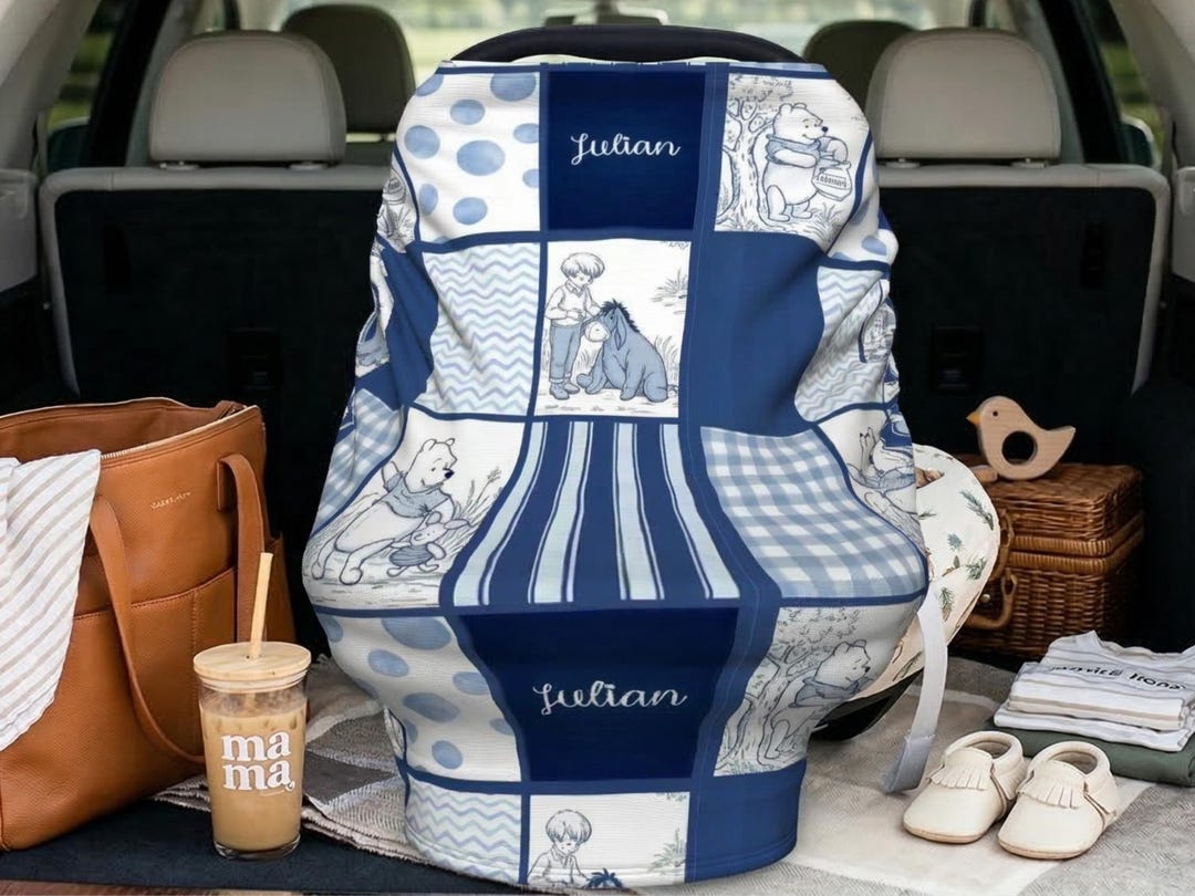 Winnie The Pooh Car Seat Covernull