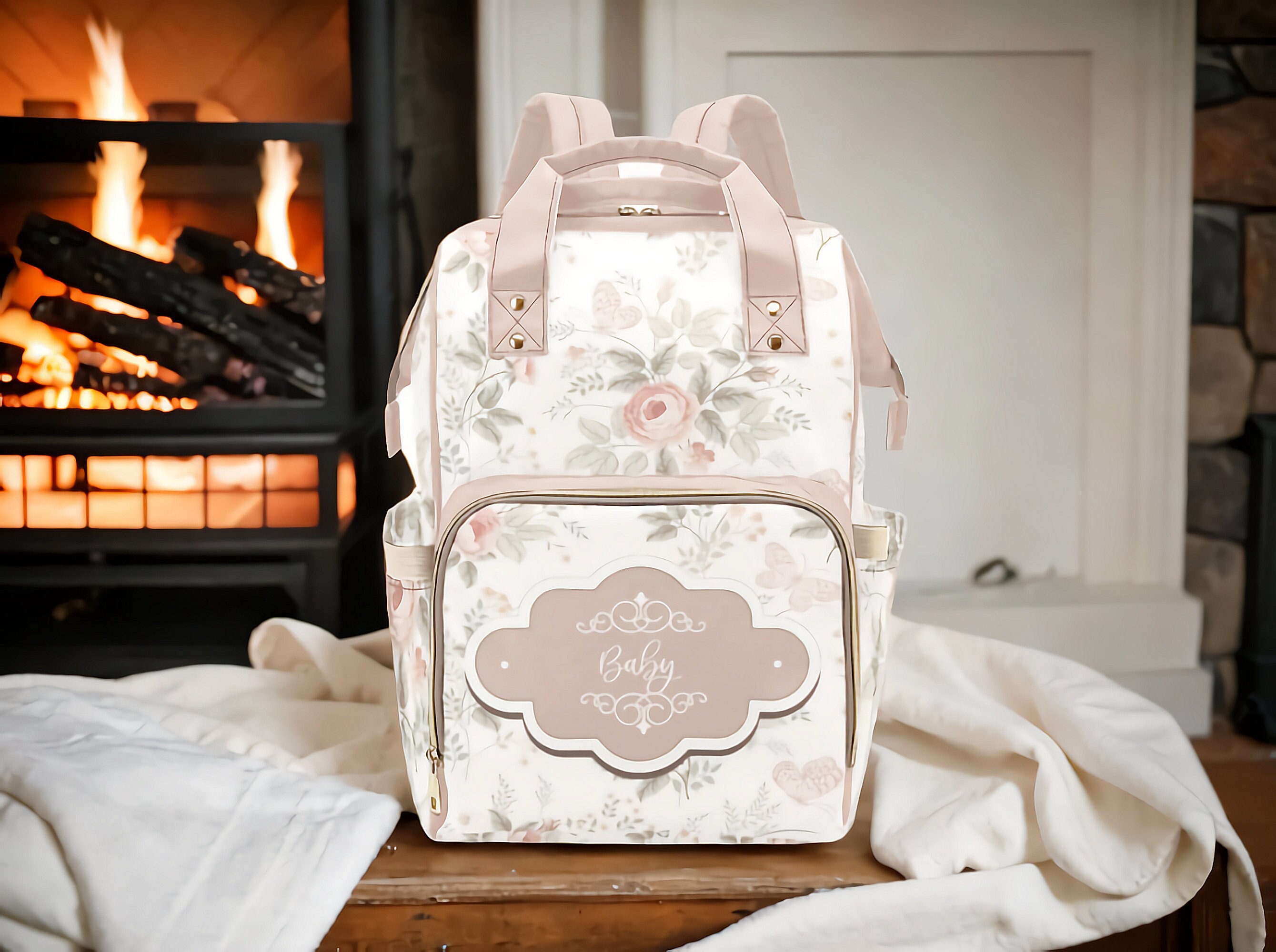 Mini Diaper Bag - Stylish & Functional