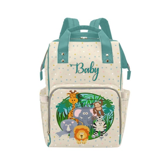 Diaper Bag Backpack Custom Diaper Bag Cartoon Zoo Animals - Etsy Diaper Bag Backpack Custom Diaper Bag Cartoon Zoo Animals - Etsy