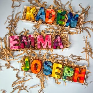 Kids Stocking Stuffer Name Crayons