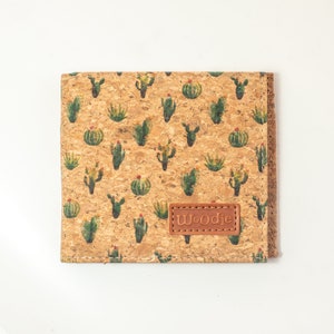 Cartera de corcho / Cartera vegana / Obra de arte única