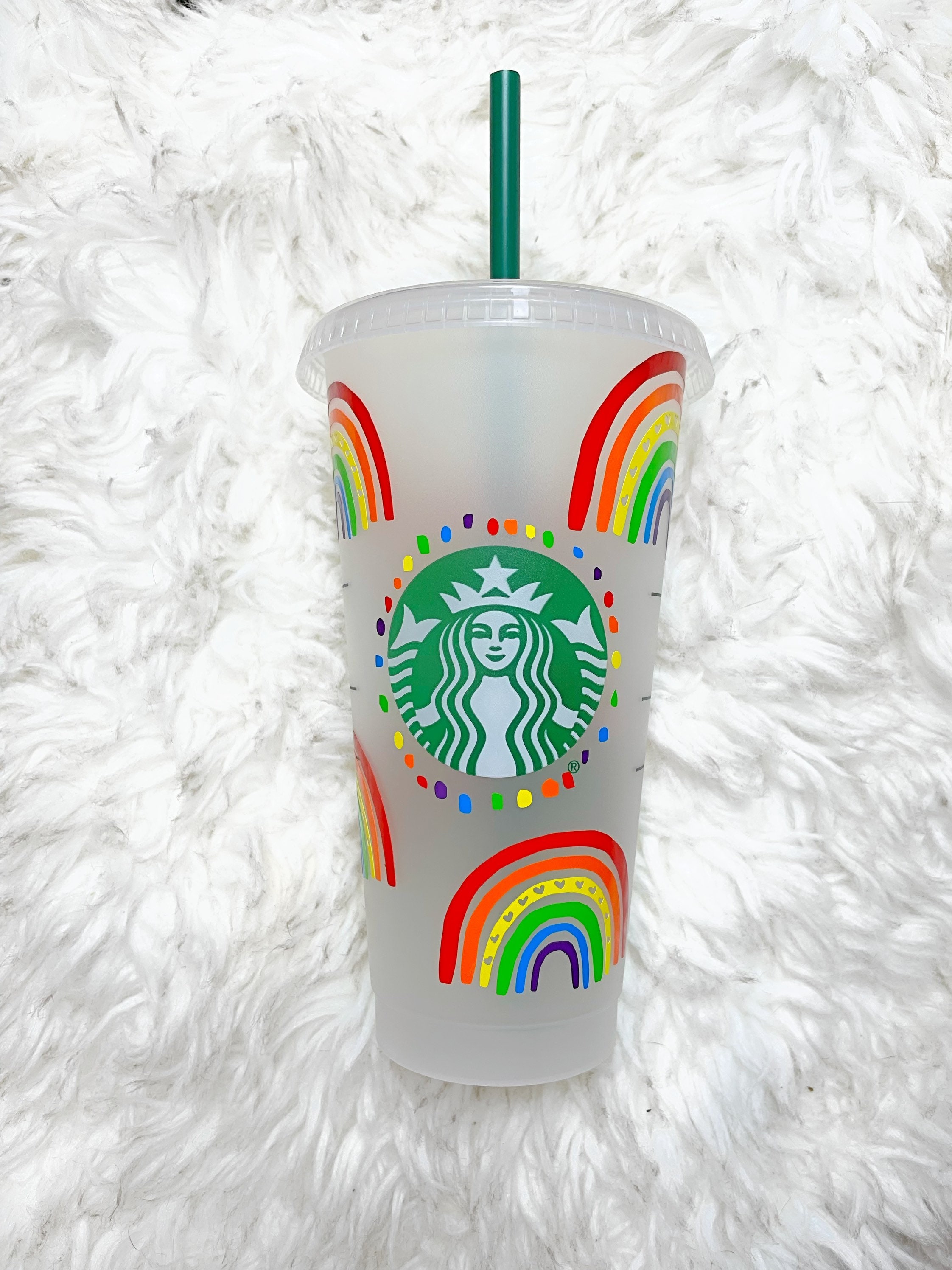 Personalized Rainbow Brite Starbucks Cup 80s custom retro coffee mug –  NostalgiaMask Gifts and More