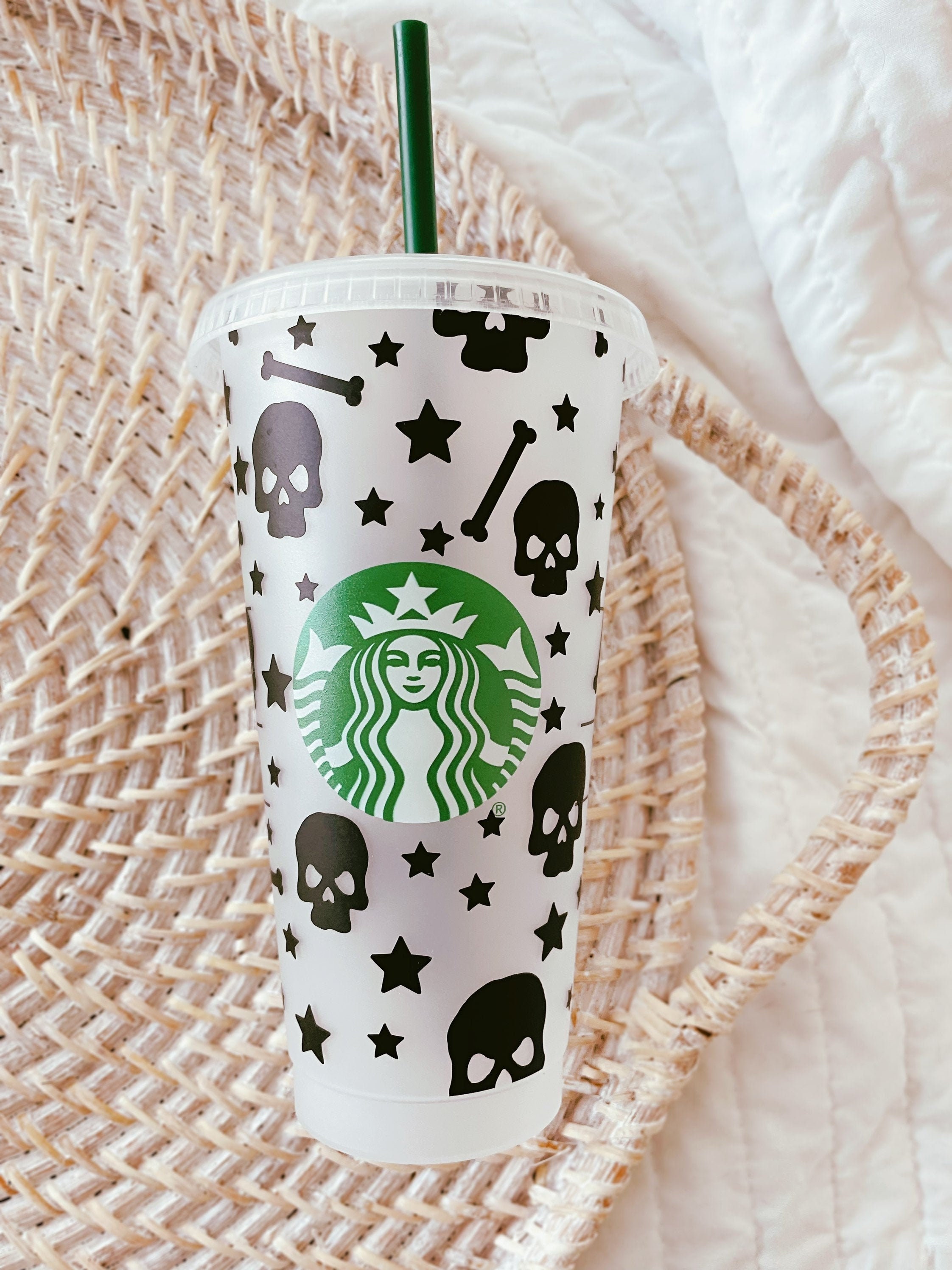 Skeleton Starbucks Cup - Etsy