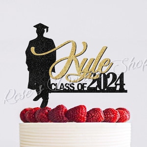 Personalized Graduation Cake Topper Class of 2024, Personalized Cake Topper Congrats Decor Seniors Cake Topper Seniors 2024, Class of 2023