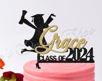 Personalized Graduation Cake Topper Class of 2026, Personalized Cake Topper, Congrats Decor Seniors Cake Topper Seniors 2026, Grad Party