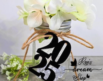 Class of 2026 Tags, Graduation decoration, 2026 Graduation Cutout, Graduation party decoration, 2026 Mason Jar Tags, 2026 Grad, Senior Grad
