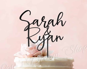 Wedding Cake Topper, Cake Topper for Weddings, Rustic Wedding Cake Topper, Personalized Cake Topper, Anniversary Cake Toppers, Mr Mrs Party