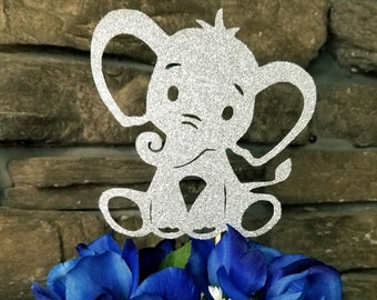 Elephant Centerpiece, Baby Shower Centerpiece, Boy Decoration, Elephant Theme Decorations, Animal Centerpiece, Gender Reveal Centerpiece