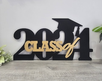 Class of 2026 Graduation Sign, 2026 Grad Sign, Graduation Wood Sign, High School, College Grad Gift, Senior Grad Party Decor, Grad Guestbook