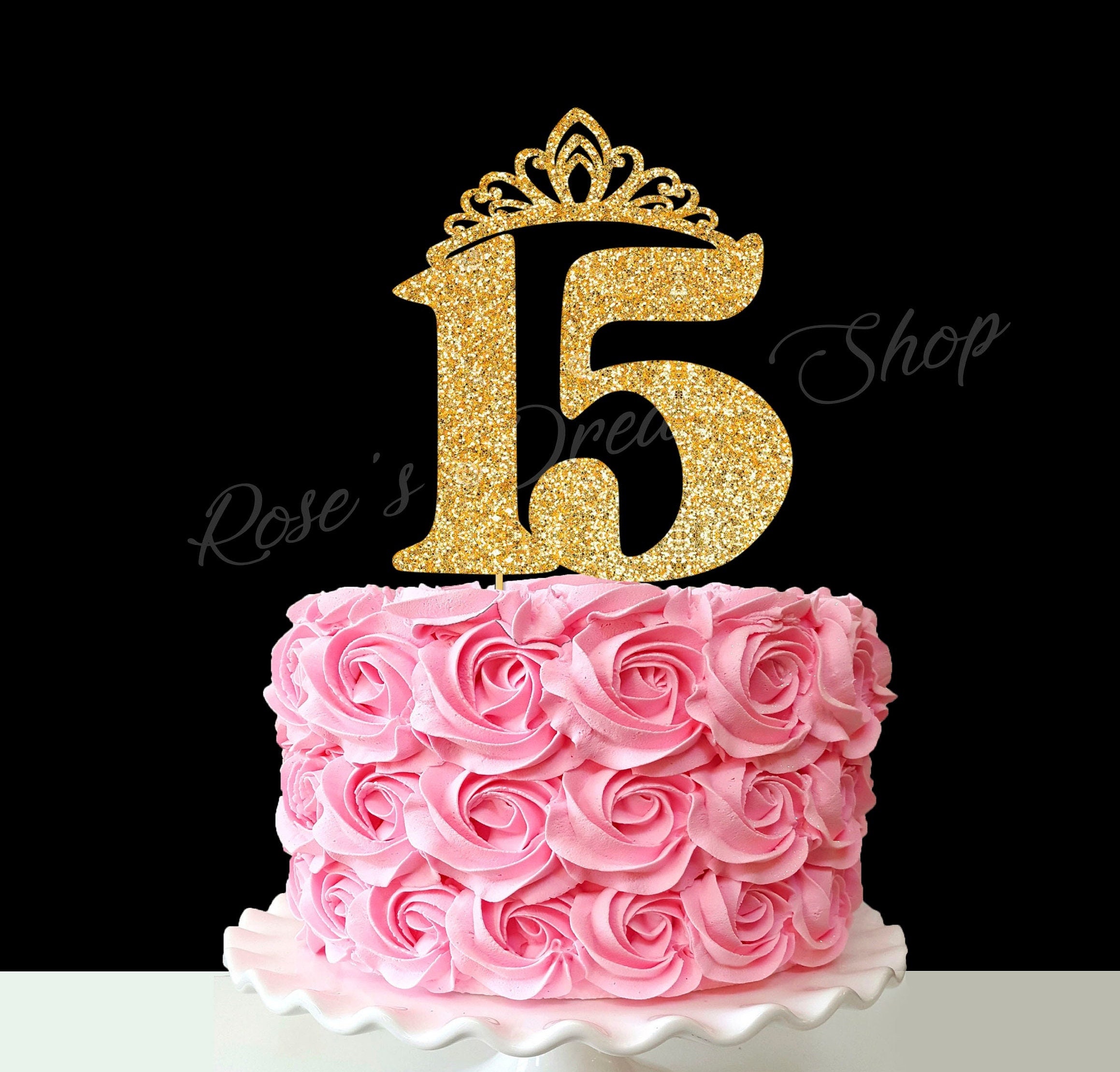 15th Birthday Cake Topper Mis Quince Birthday Cake Topper - Etsy