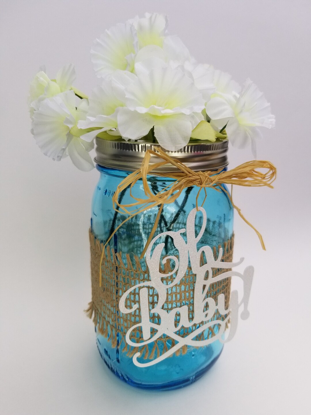 Oh Baby Cutout, Oh Baby Tag, Oh Baby Centerpiece, Oh Baby Gold Glitter ...