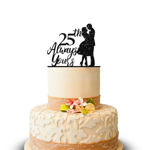 Personalized Cake Toppers Wedding Anniversary Any Age - Etsy