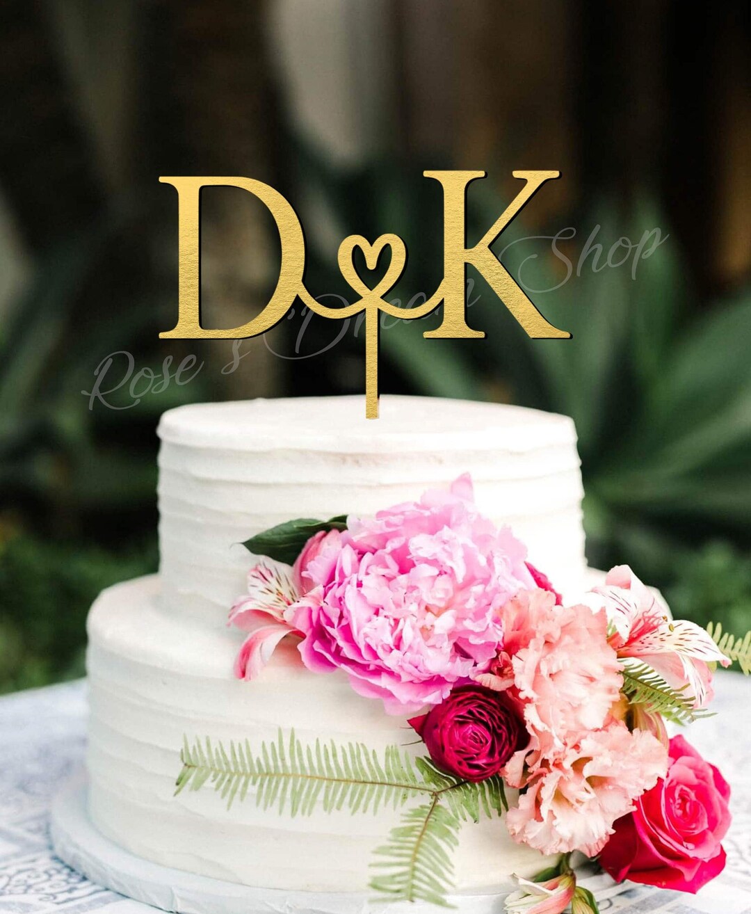 Cake Topper Inscription Sample Rustic Personalized Wedding Cake Topper, Letter Wedding Cake Toppers ...