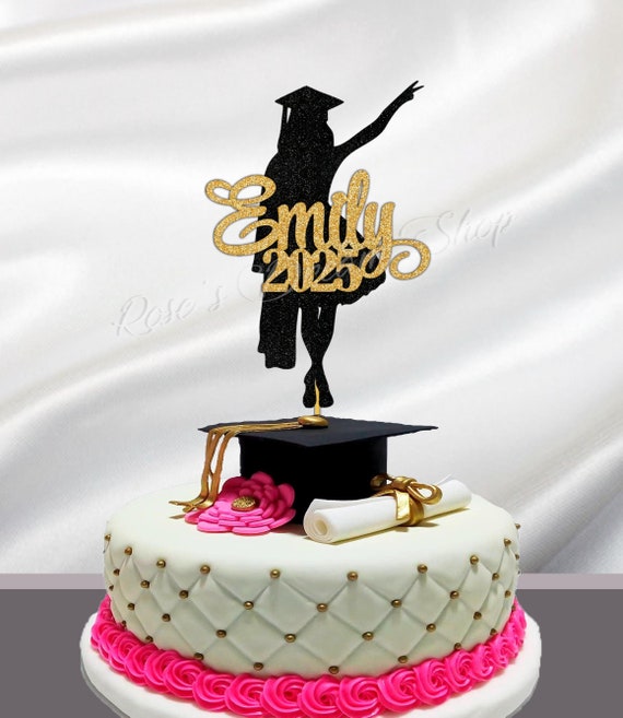 Graduation Cake Topper Class of 2026, Personalized Cake Topper Congrats Decor Senior Cake Topper Senior 2026 Grad Party Decor, Graduate Gift