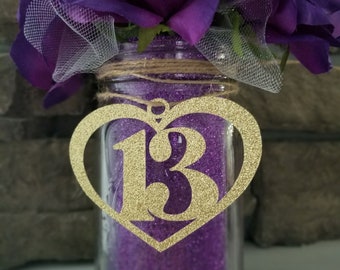 13th Birthday Tag, 13th Birthday Centerpiece Party Decorations, 13th Tags, Official Teenager Decor, Official Teenager Party Decorations