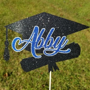 Personalized Graduation Cake Topper Class of 2024, Personalized Cake Topper, Congrats Decor Seniors Cake Topper Seniors 2024, Class of 2023 image 7