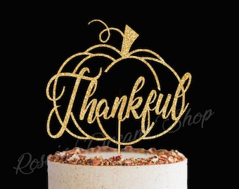 Goldene Cupcake-Topper Für Thanksgiving - 24 Stück, 4 Designs, Mit Zahnstochern, Für Party-Deko
