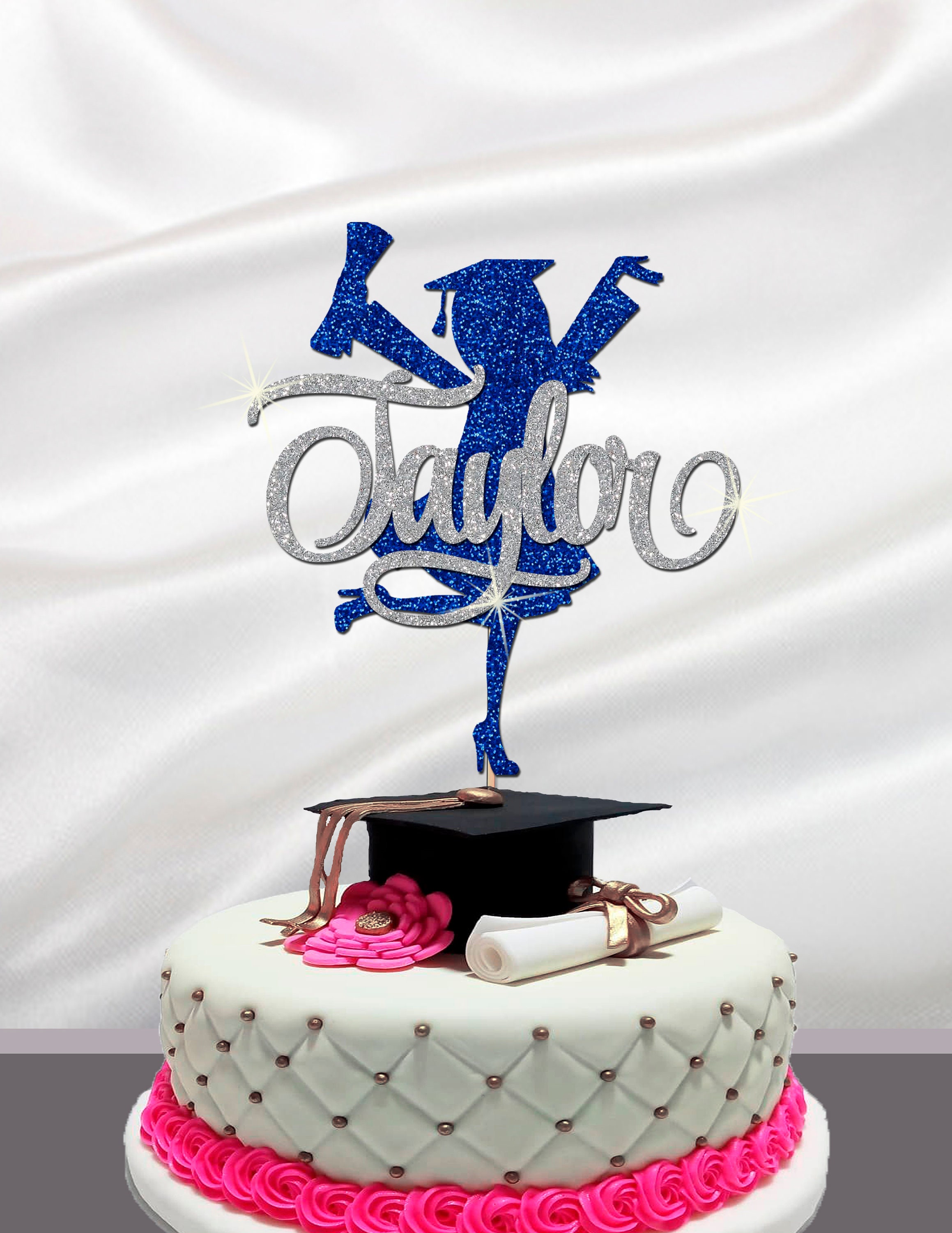 Personalized Graduation Cake Topper Class of 2022 - Etsy