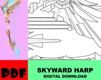 Skyward Harp Bow Genshin Impact PDF Blueprint