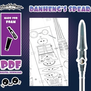 Star Rail - Danheng&#39;s Spear - PDF Blueprint