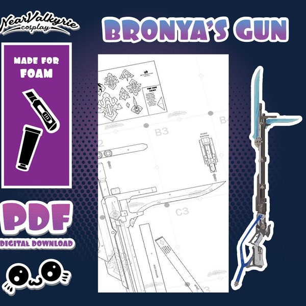 Star Rail - Bronya Gun - PDF Blueprint