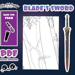 Star Rail - Blade&#39;s Sword - PDF Blueprint