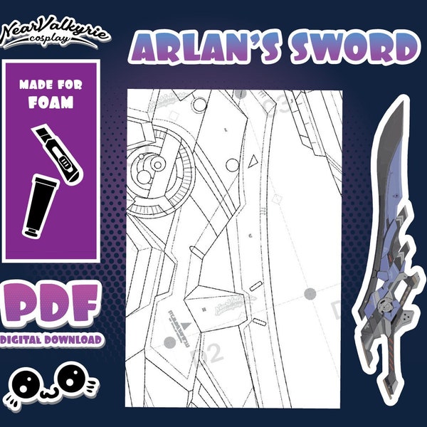 Star Rail - Arlan Sword - PDF Blueprint