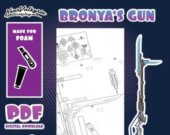 Star Rail - Pistola Bronya - Plano PDF