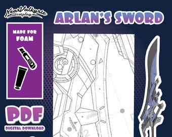 Star Rail - Espada Arlan - Plano PDF