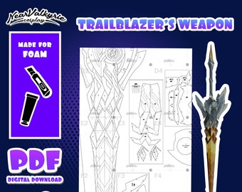 Star Rail - Trailblazers Waffe - PDF Blueprint