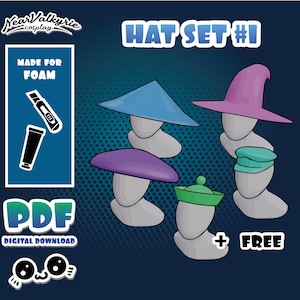 Hat Patterns Set 1