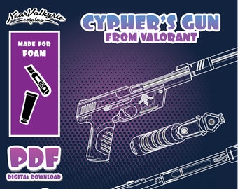 Cypher's Gun Valorant PDF Blueprint