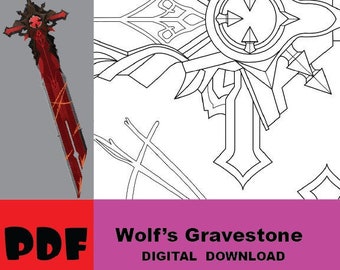 Plano PDF de Genshin Impact de Wolf's Gravestone