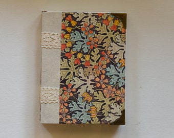 Made To Order - Travel Journal, Artist Book, Floral Notebook – Geranium