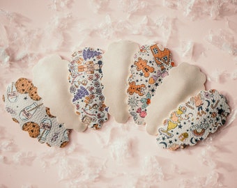 Handmade Christmas Snap Clips: Holiday Hair Accessories