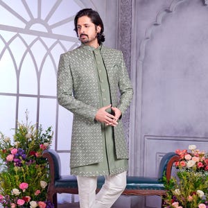green engagement dress for men Wedtrend Men's Suits Dark Green 3-Pieces Slim Fit Shawl Lapel Tuxedos Homecoming Suits, Black / S