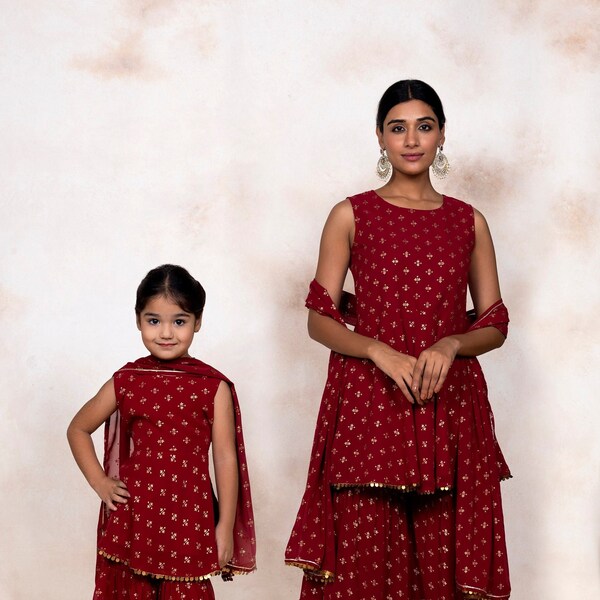 Mother and Daughter Eid Dress - Etsy