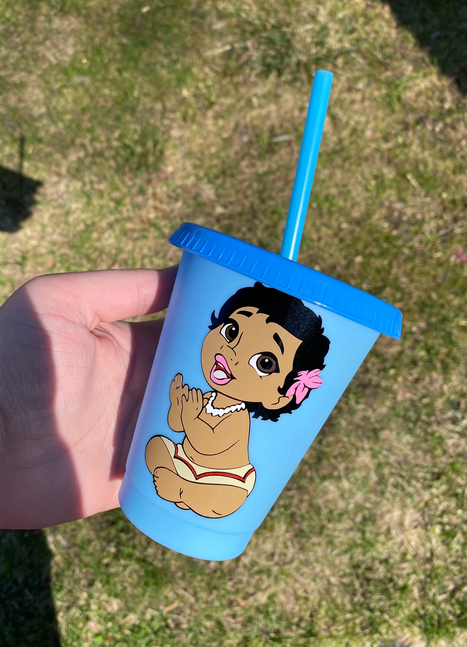 Moana Baby Moana Moana Cup Color Changing Cup Disney Etsy