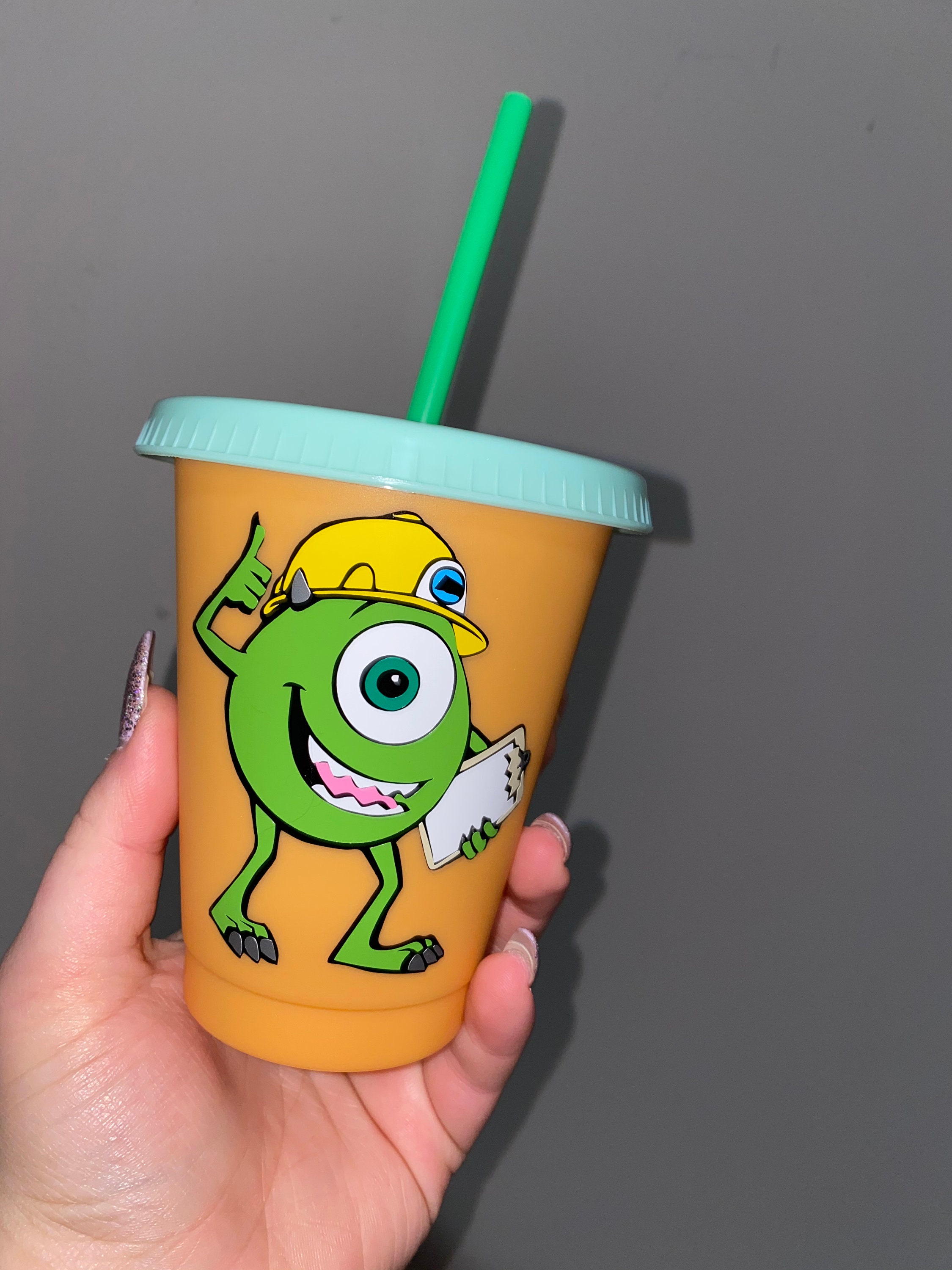 Mike Wazowski Sully Monsters Inc Cup Color Changing Cup Etsy UK