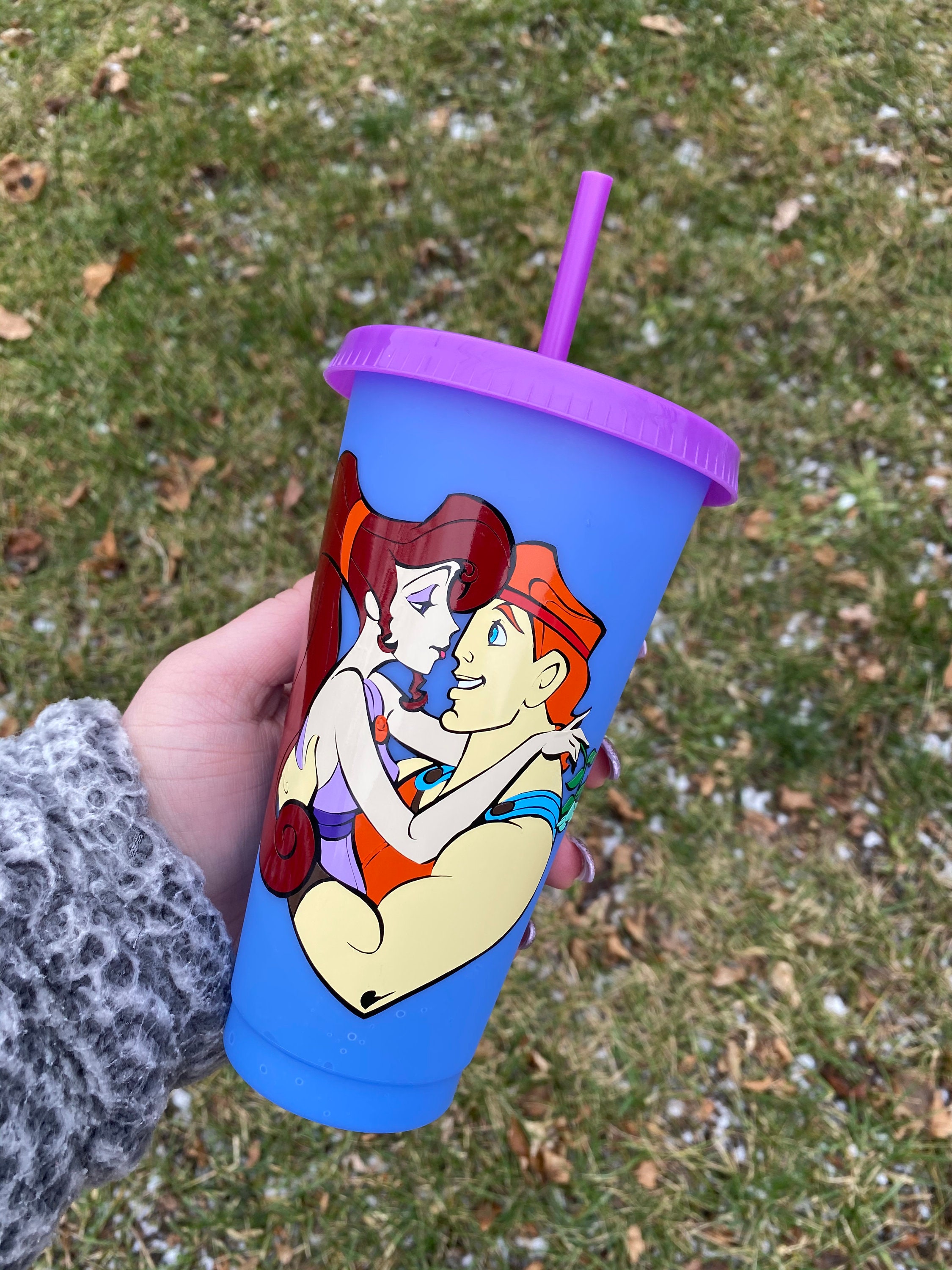 Hercules / Hercules Cup / Color Changing Cup / Disney / Disney Etsy