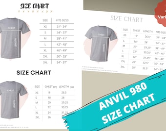 Anvil 980 Mockup Etsy