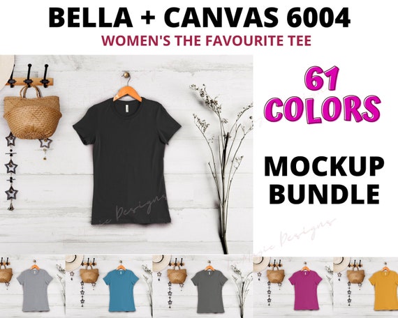 Download Bella Canvas 6004 Mockup Bundle Bella Canvas 6004 | Etsy