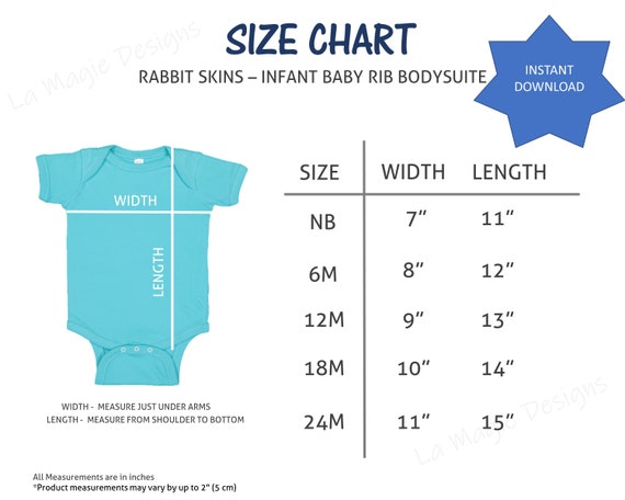 infant size 5 in cm