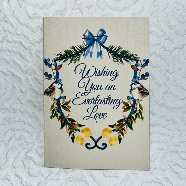 Printable Wedding Card, Digital Print