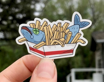 Black & White FISH N CHIP Journal News imprimer Traiteur Chip cônes avec fourchettes Black & White FISH N CHIP Journal News imprimer Traiteur Chip cônes avec fourchettes