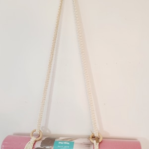 Macrame Yoga Mat Strap | Yoga Mat carrier | Blanket carrier