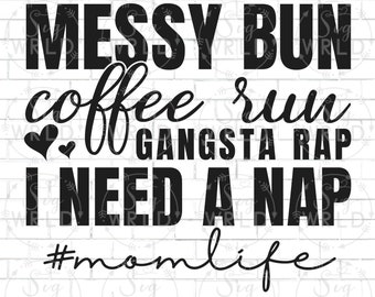 Download Gangsta Mom Svg With Photos Etsy