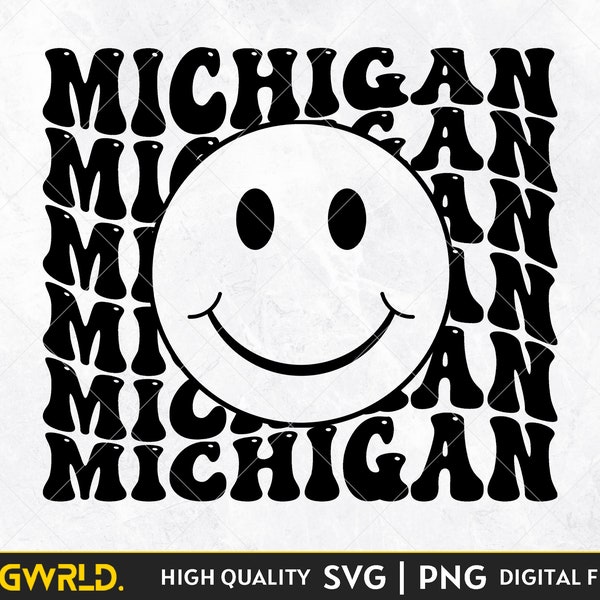 Michigan Smiley Etsy