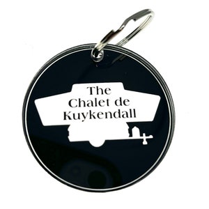 Personalized Pop Up Camper Keychain